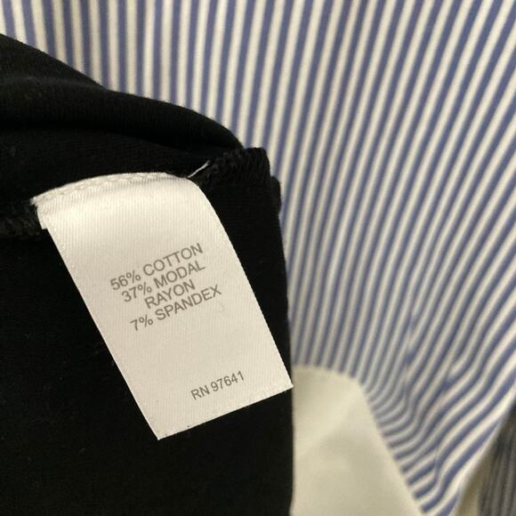 J. Jill Striped Colorblock Sheath Dress - 3/4 Sleeves - Medium Petite - Picture 5 of 5